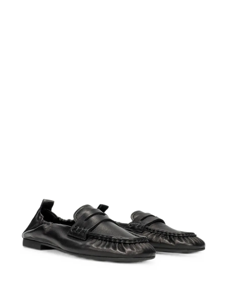 leather mask loafers 3