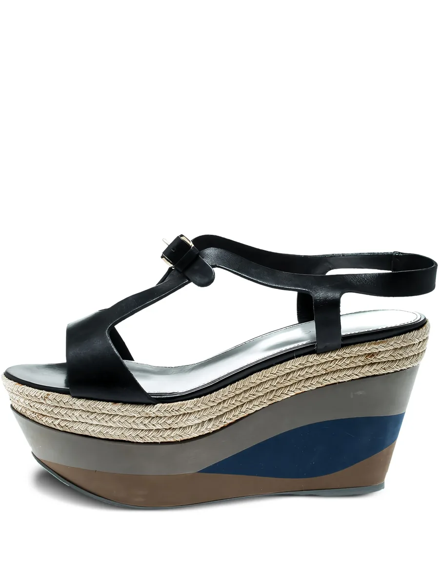 95mm wedged platform sandals 1