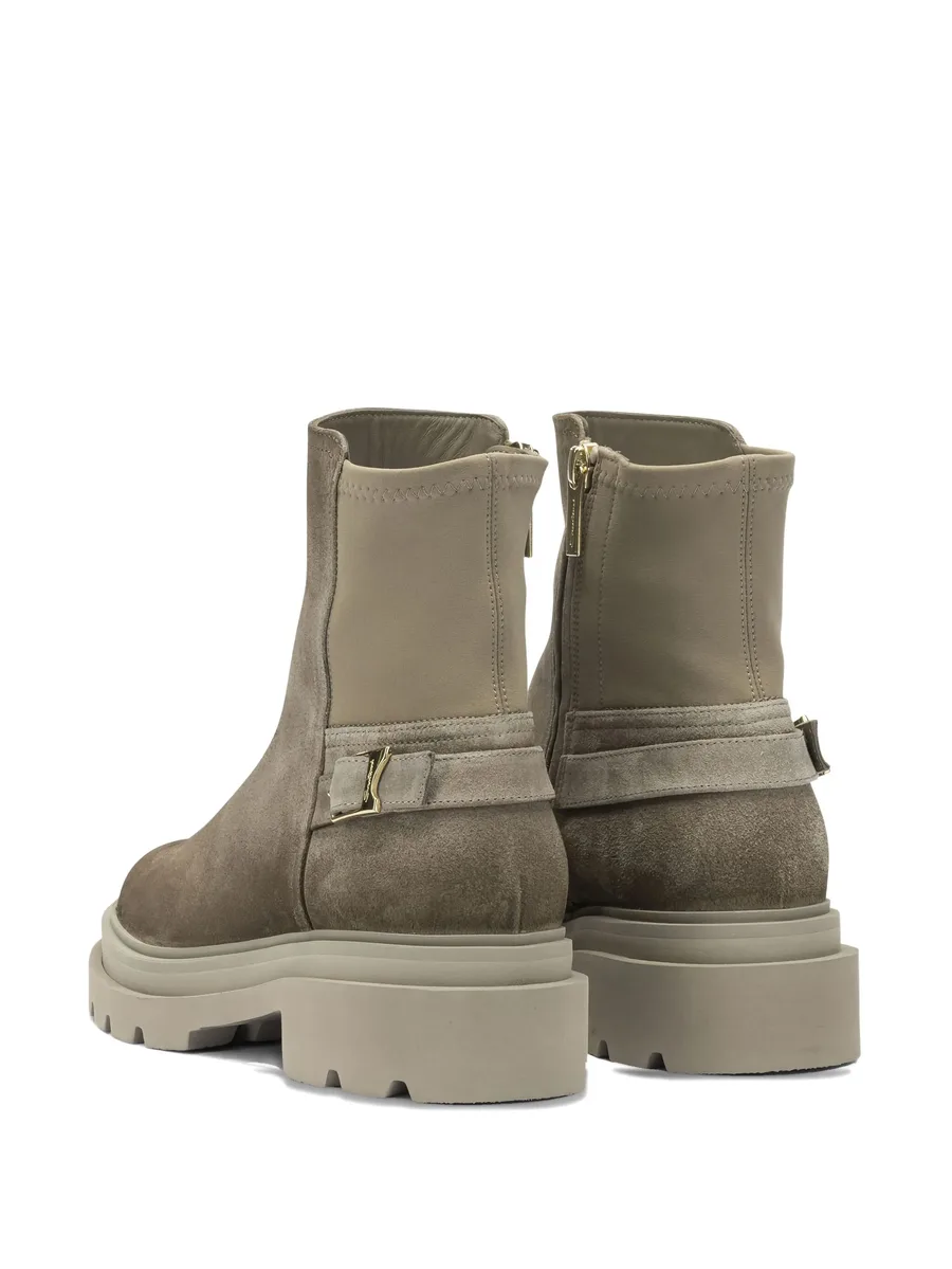 buckled-strap ankle boots 6