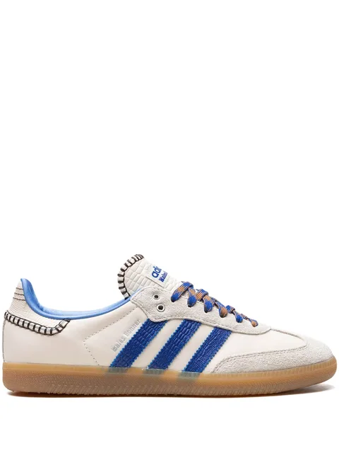 кроссовки Samba Wonder Clay Royal Blue из коллаборации с Wales Bonner
