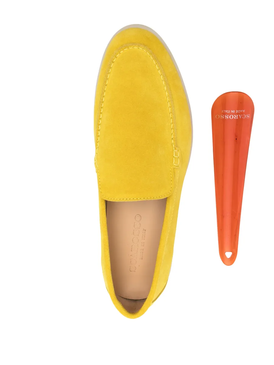 suede-finish loafers 8