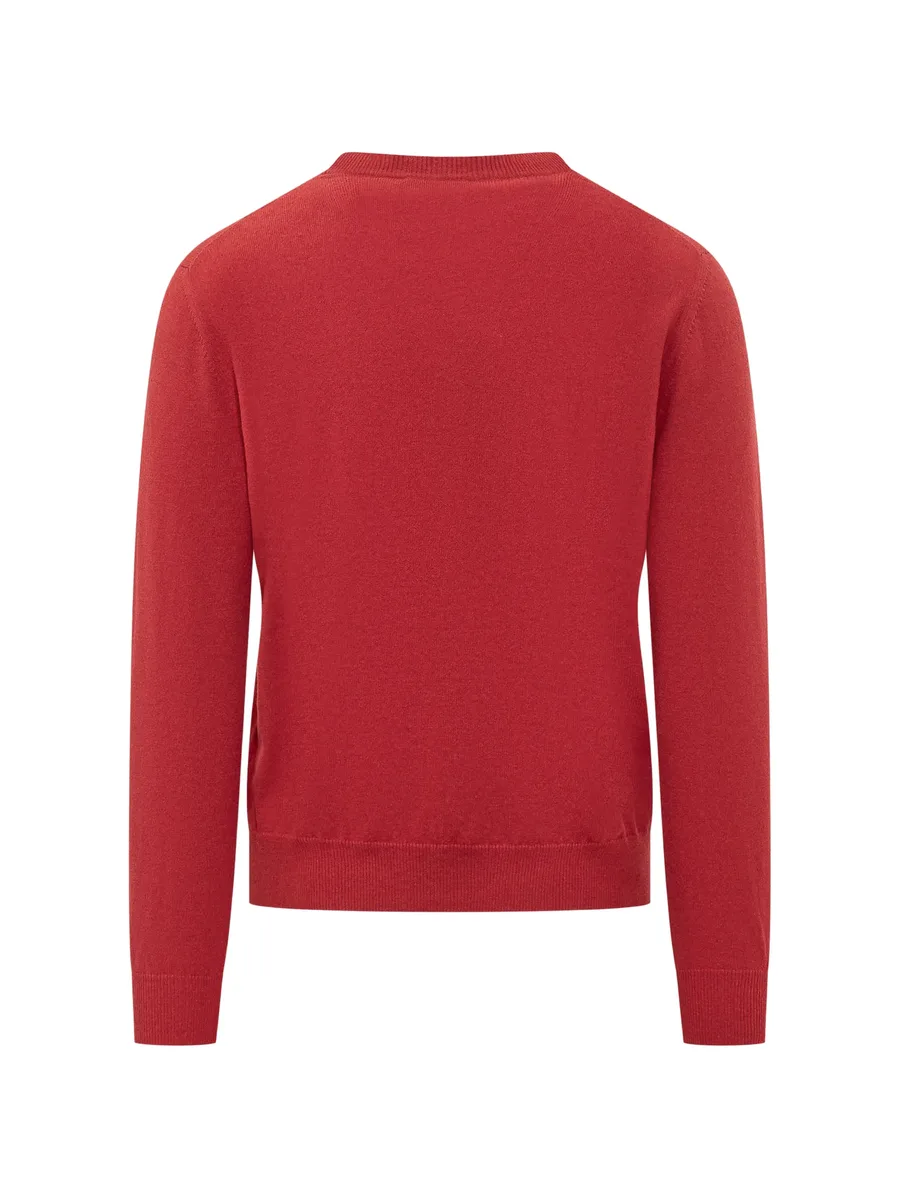 crew-neck cashmere sweater 2