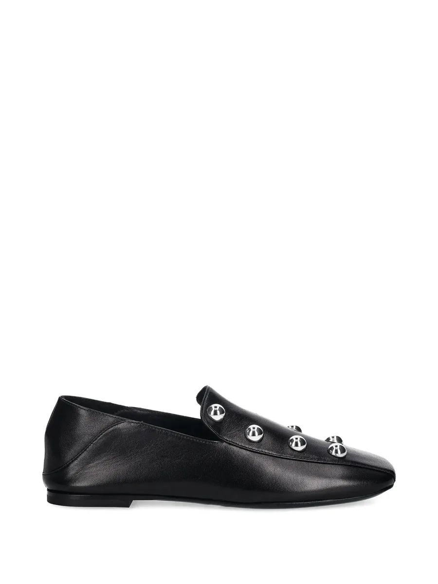 stud-embellished loafers 1