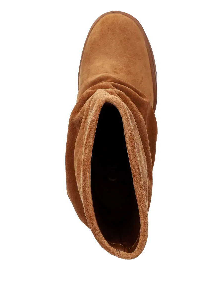draped ankle boots 5