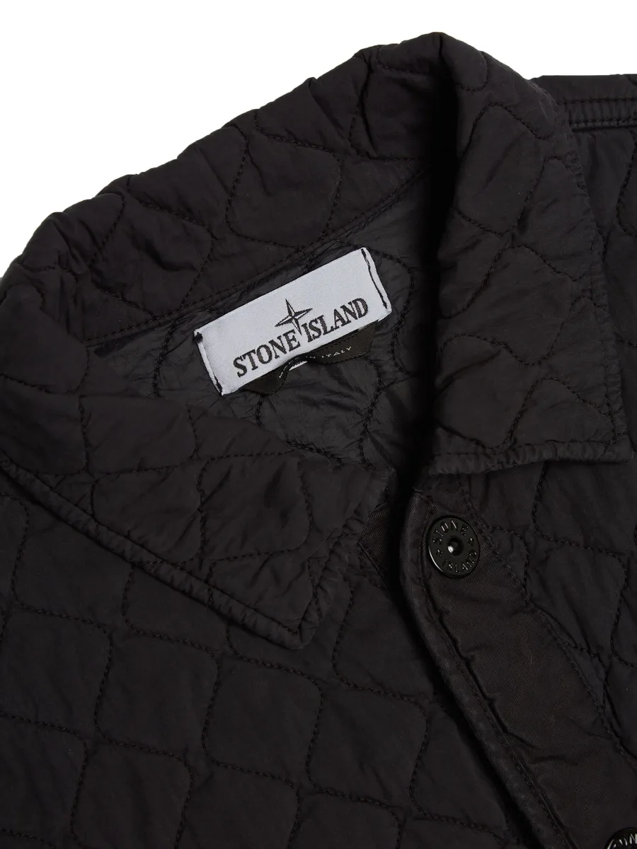 quilted press-stud bomber jacket 5