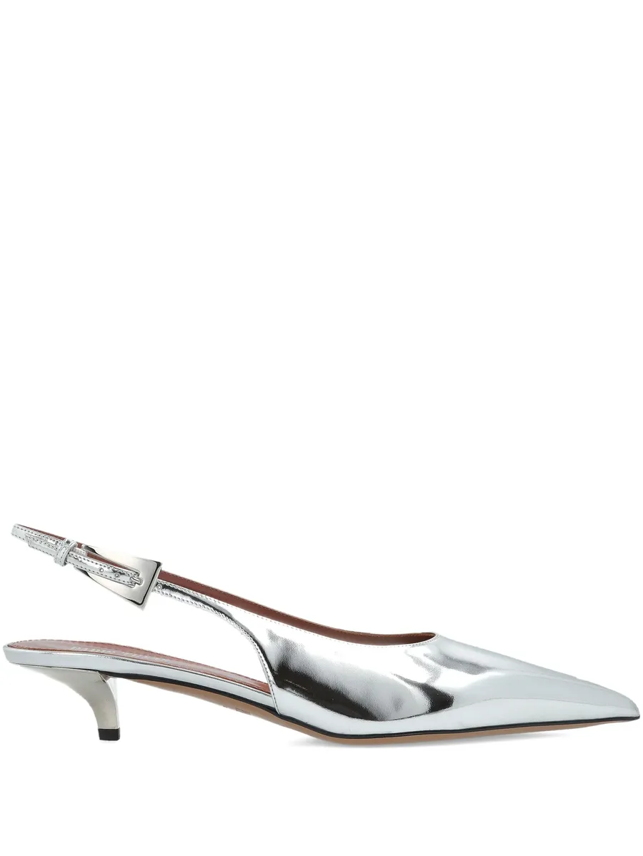 35mm slingback pointed-toe pumps 1