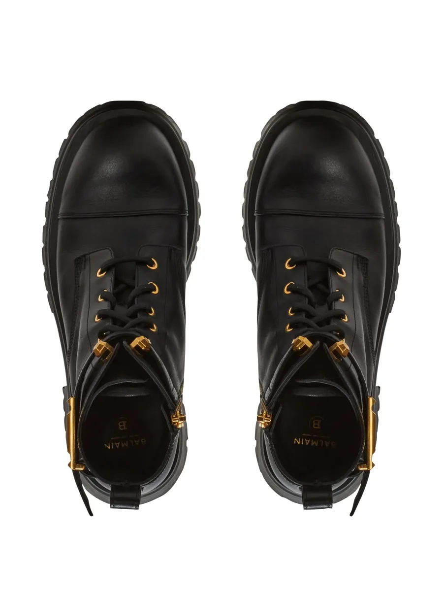 Romy lace-up leather boots 8
