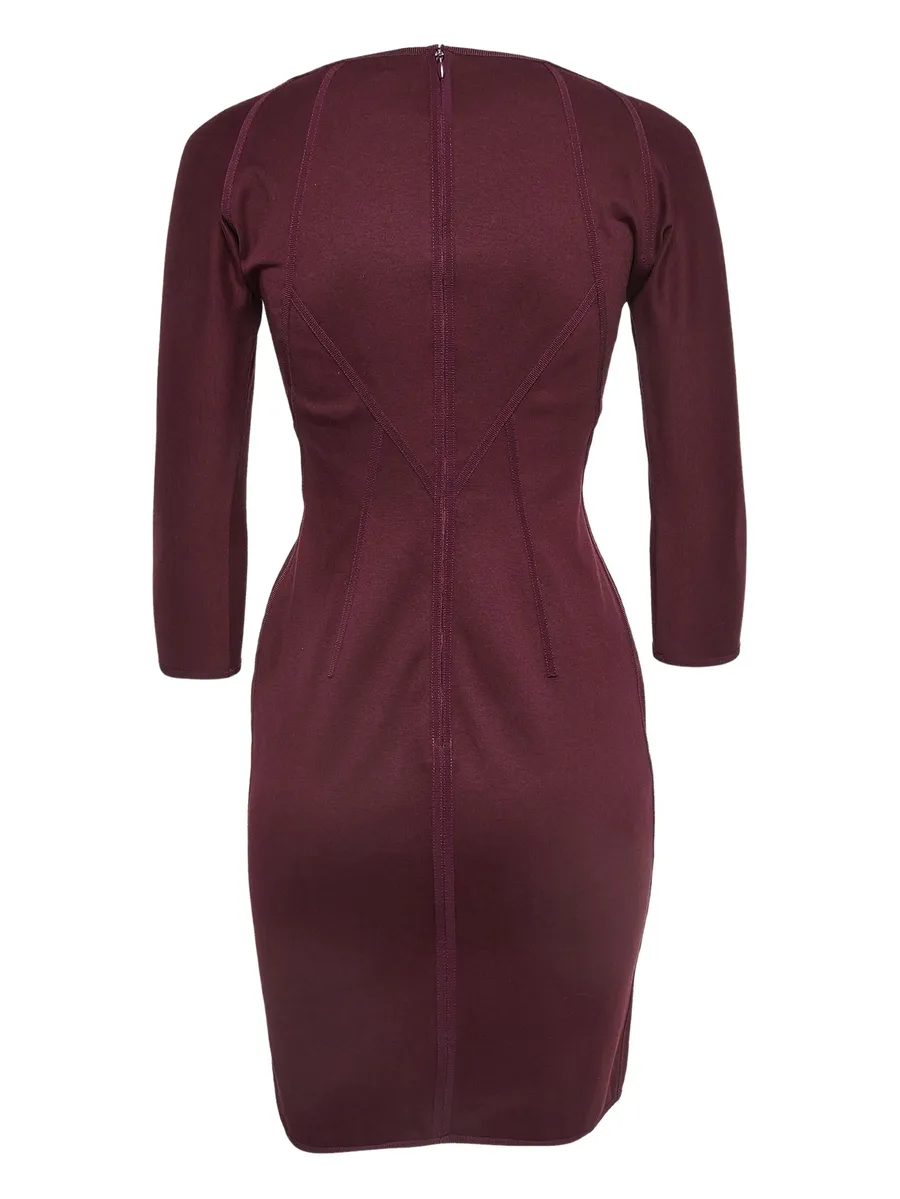 square-neck mini dress 3