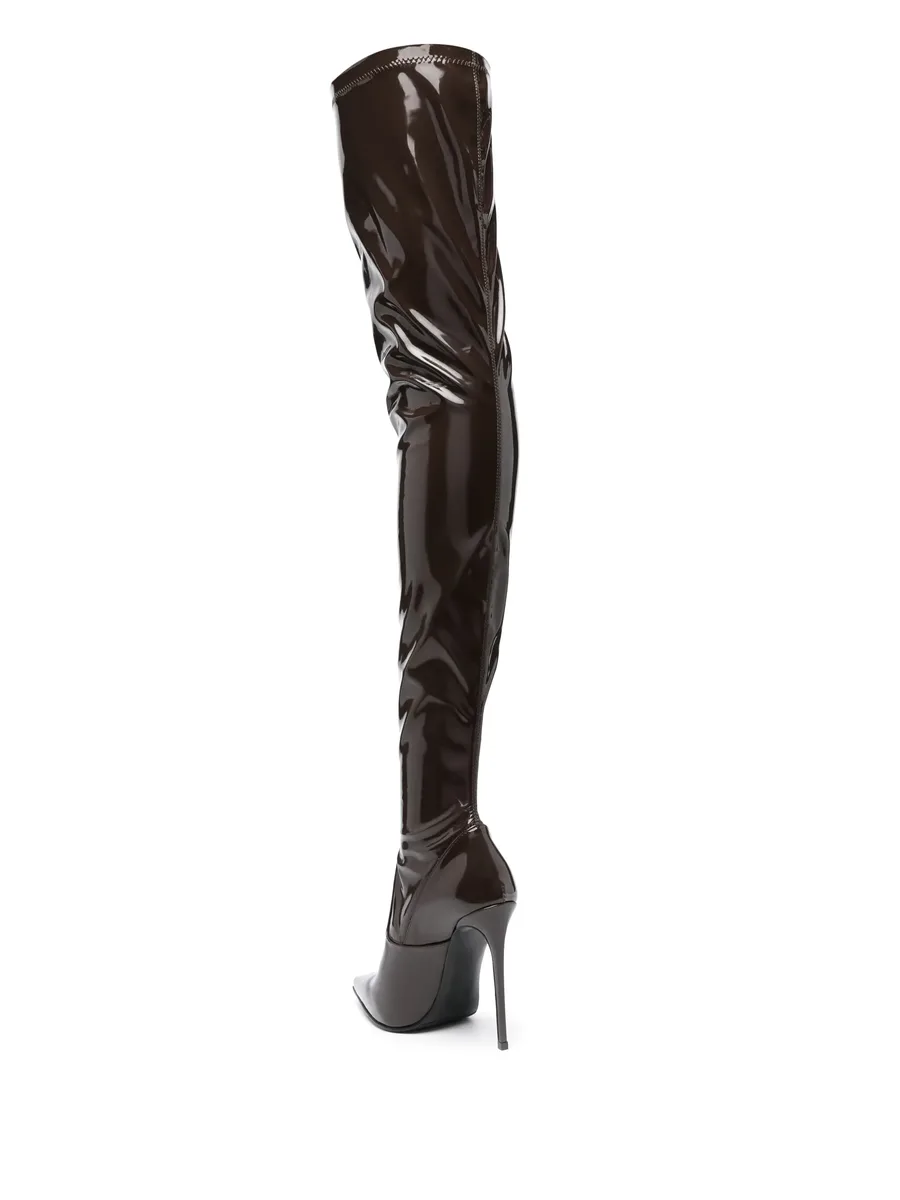 Eva 120mm thigh-high boots 5
