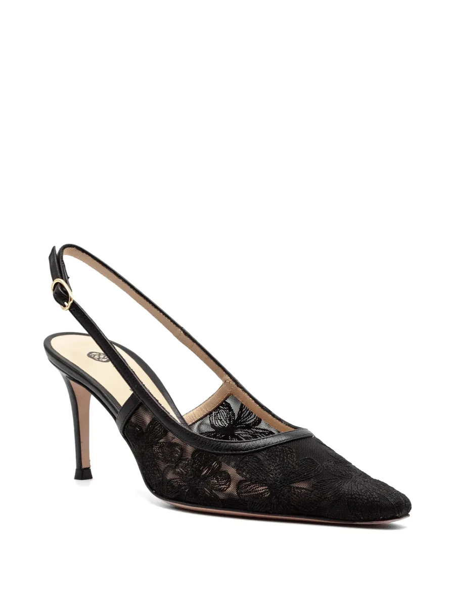 lace-detail pointed-toe pumps 4