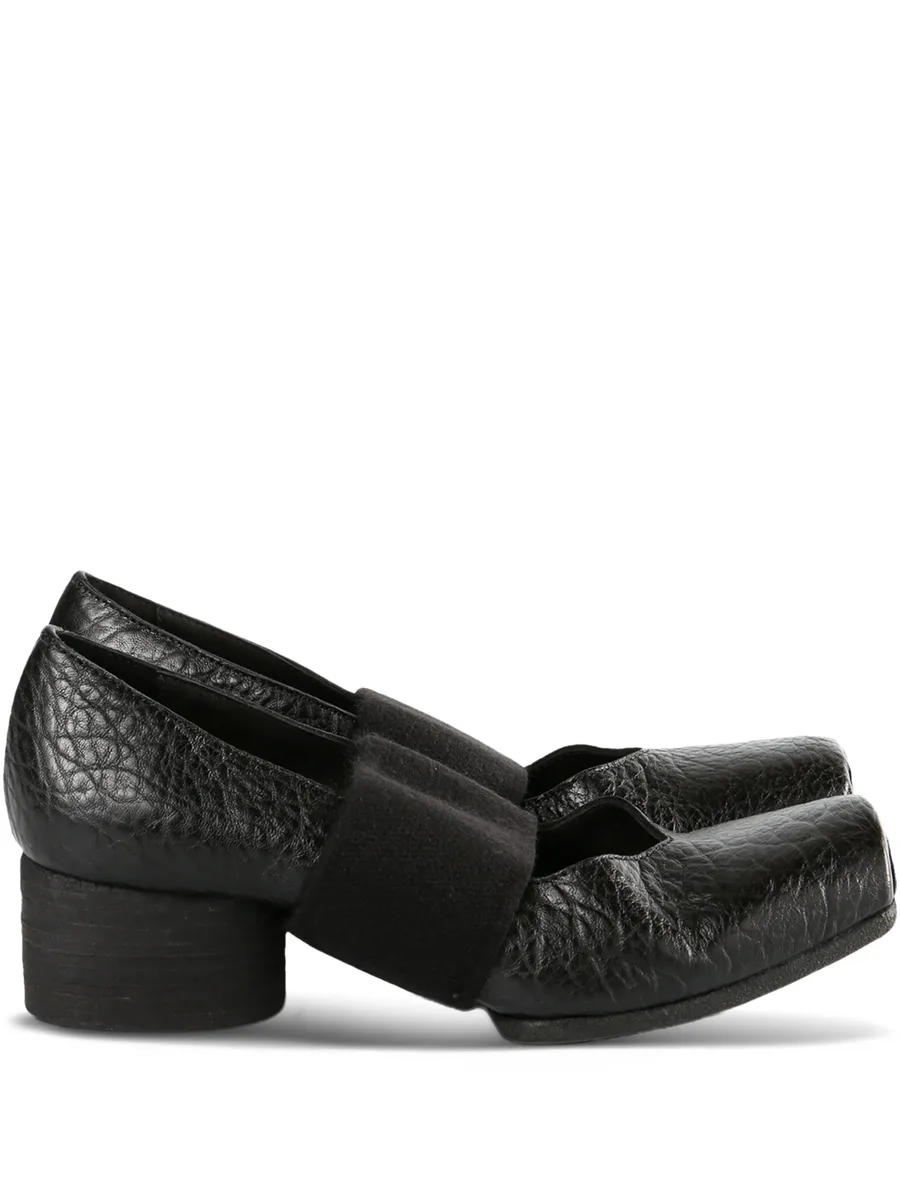 Ballerina leather pumps 1