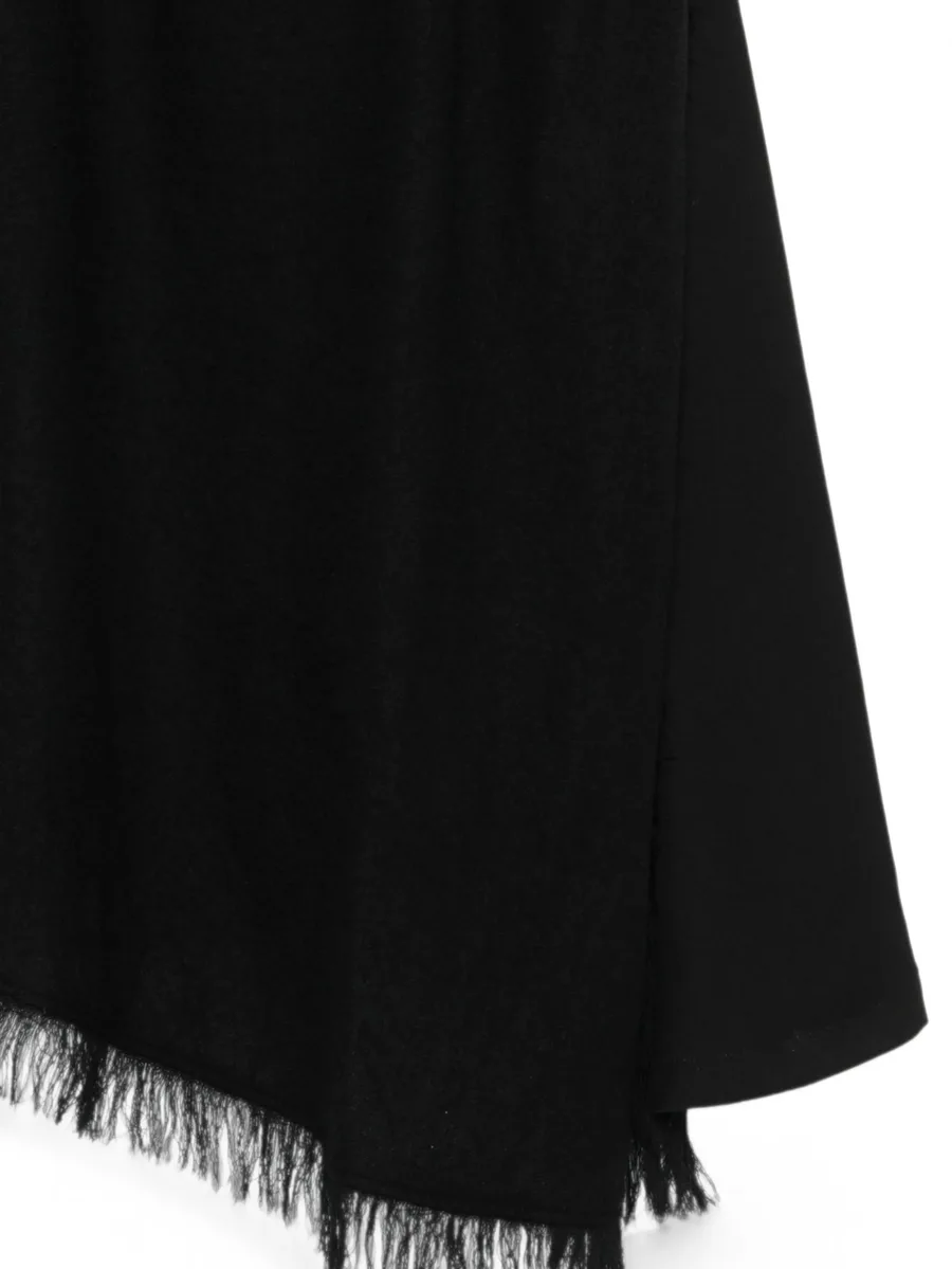 fringed-edge layered skirt 3