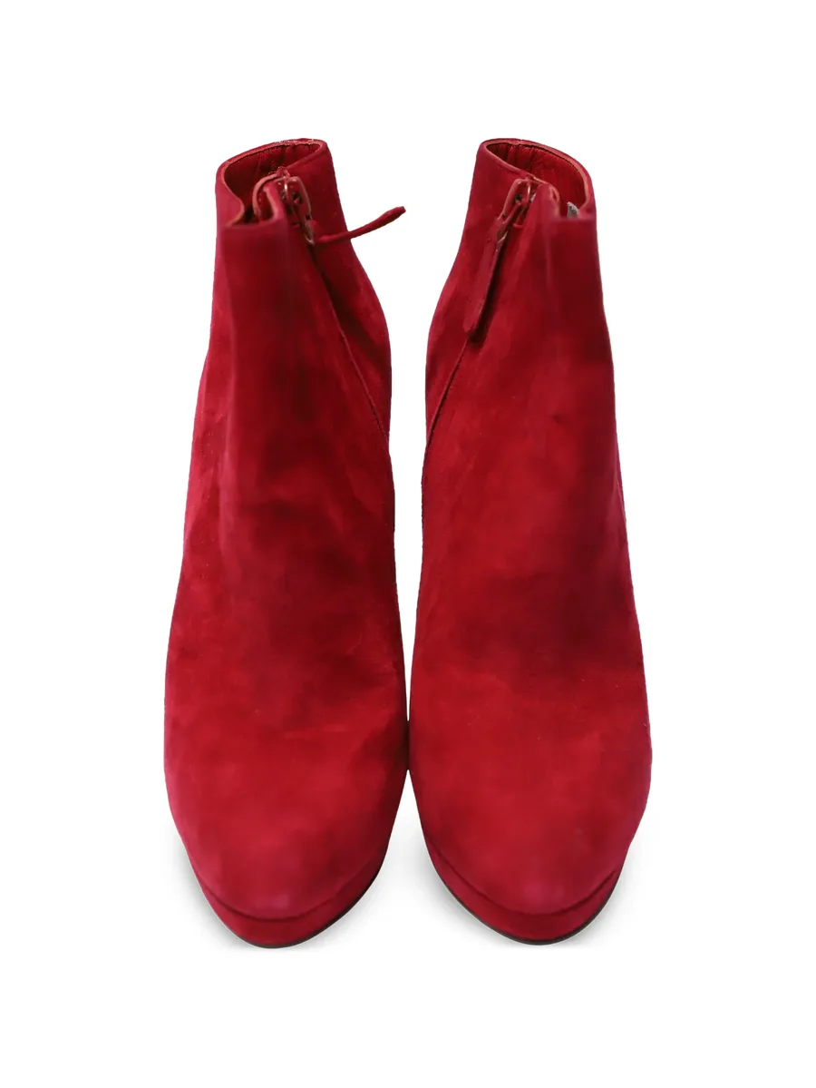 suede platform ankle boots 7
