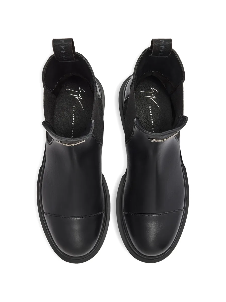 Lybbi elastic leather boots 8