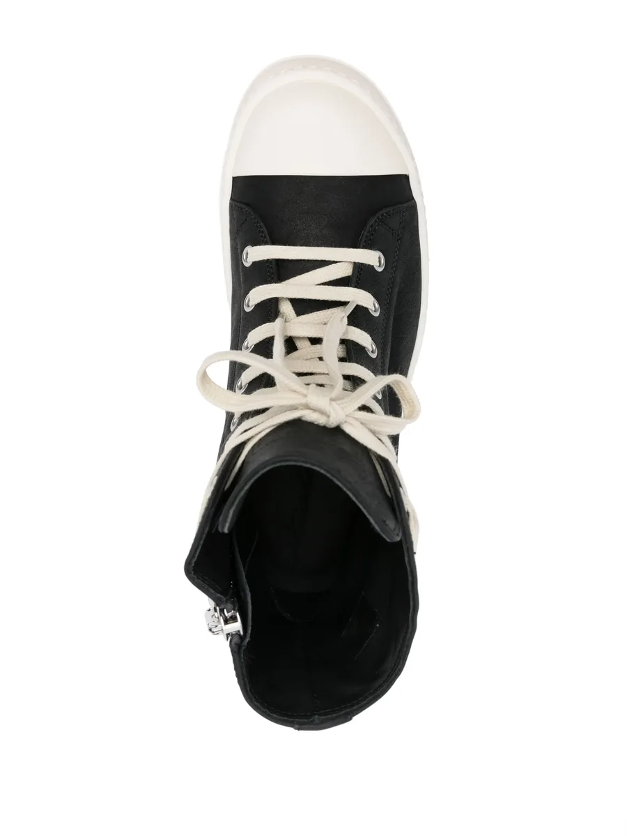 Lido leather hi-top sneakers 8