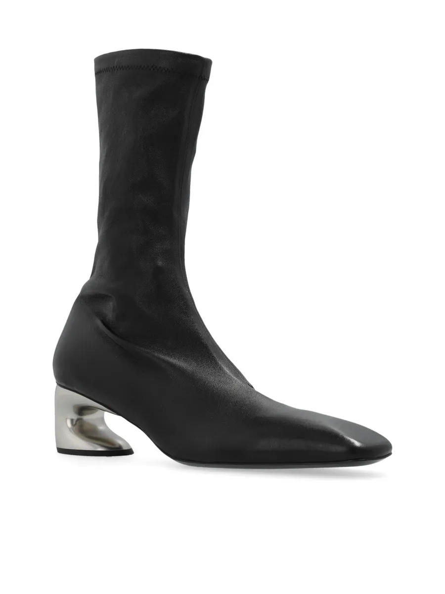 60mm contrast-heel ankle boots 7