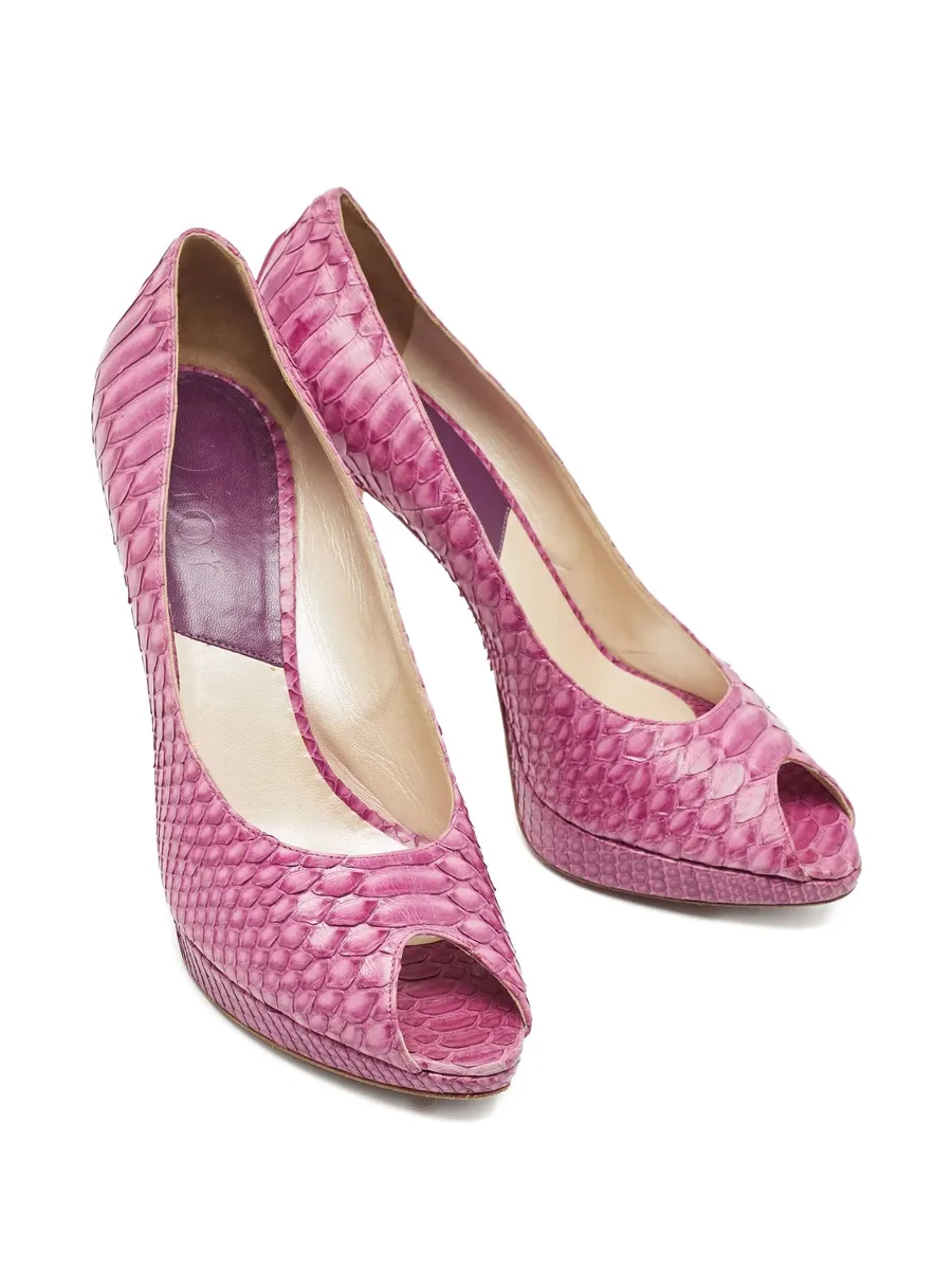 туфли Miss Dior 110 с открытым носком 7