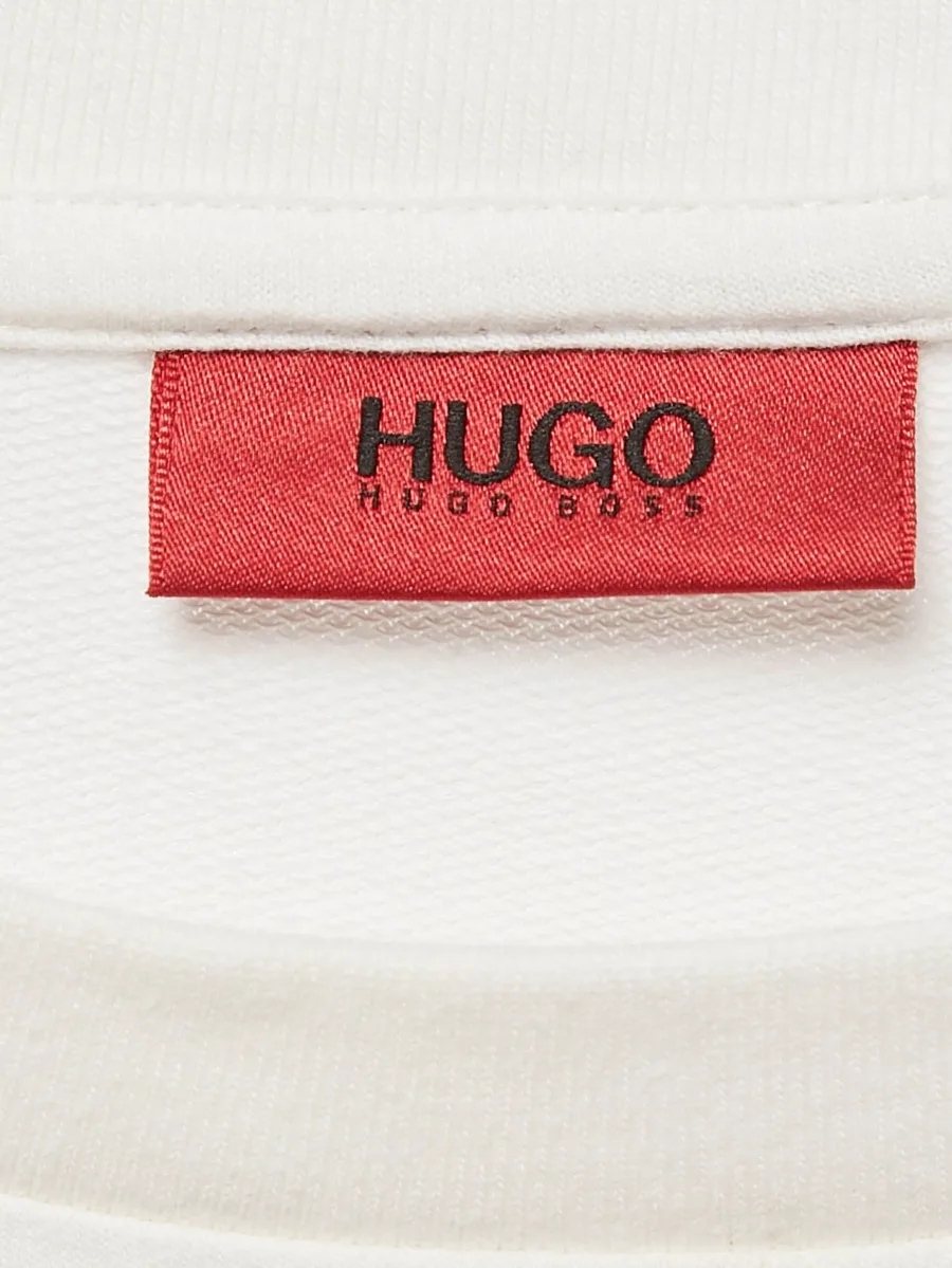 logo-embossed sweatshirt 5