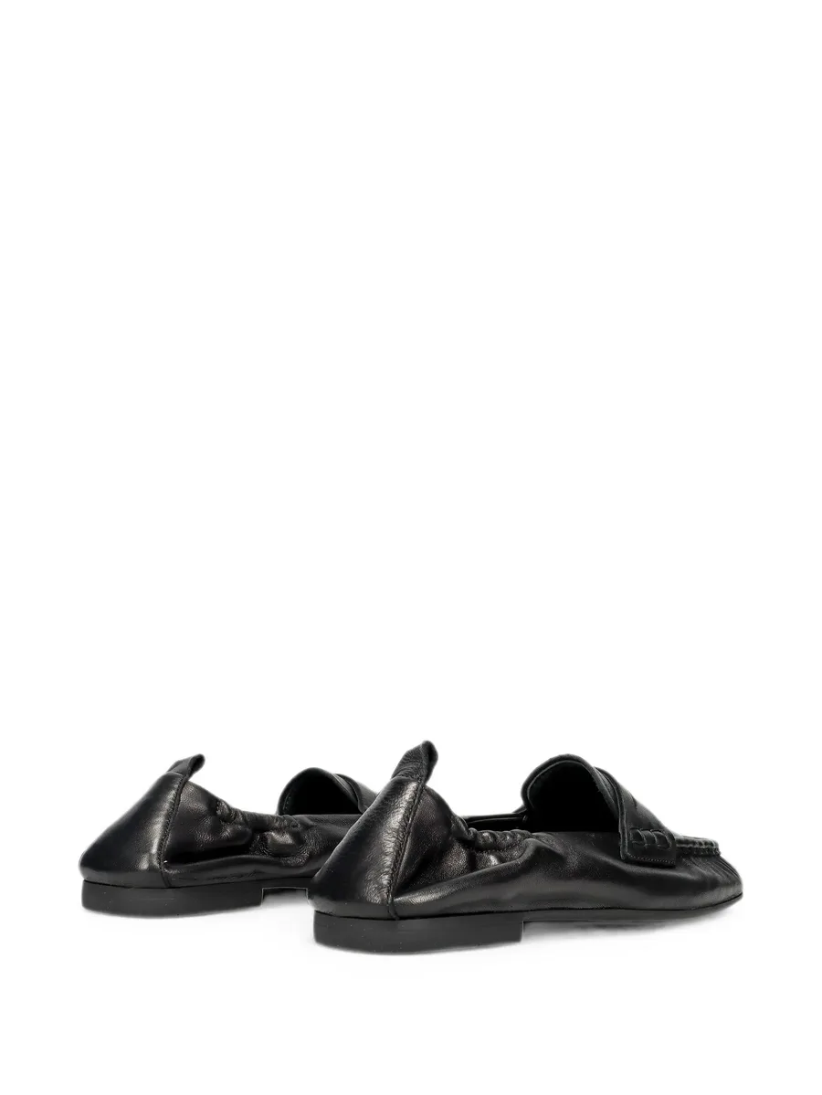 leather mask loafers 6