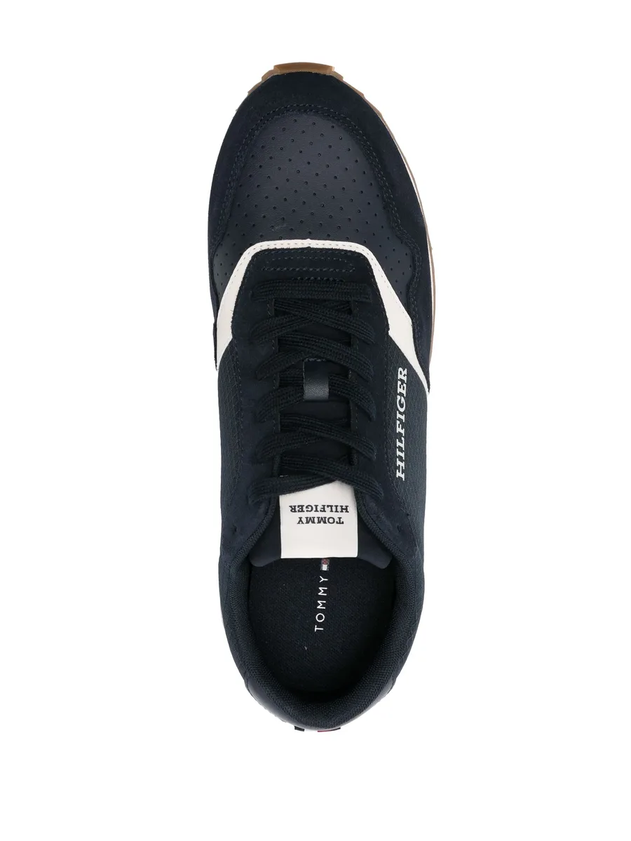 Runner panelled sneakers 8