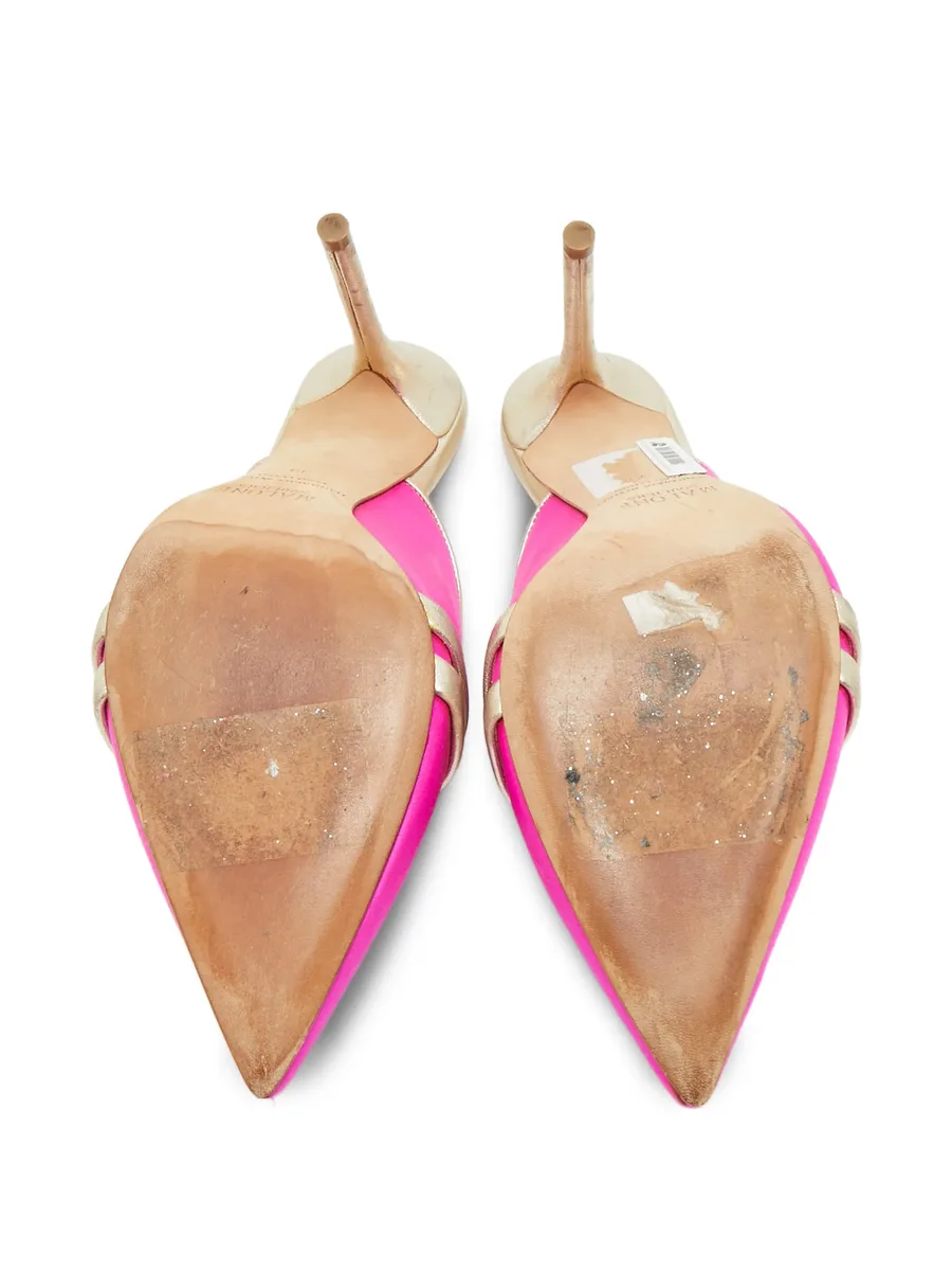 sculpted leather mules 3