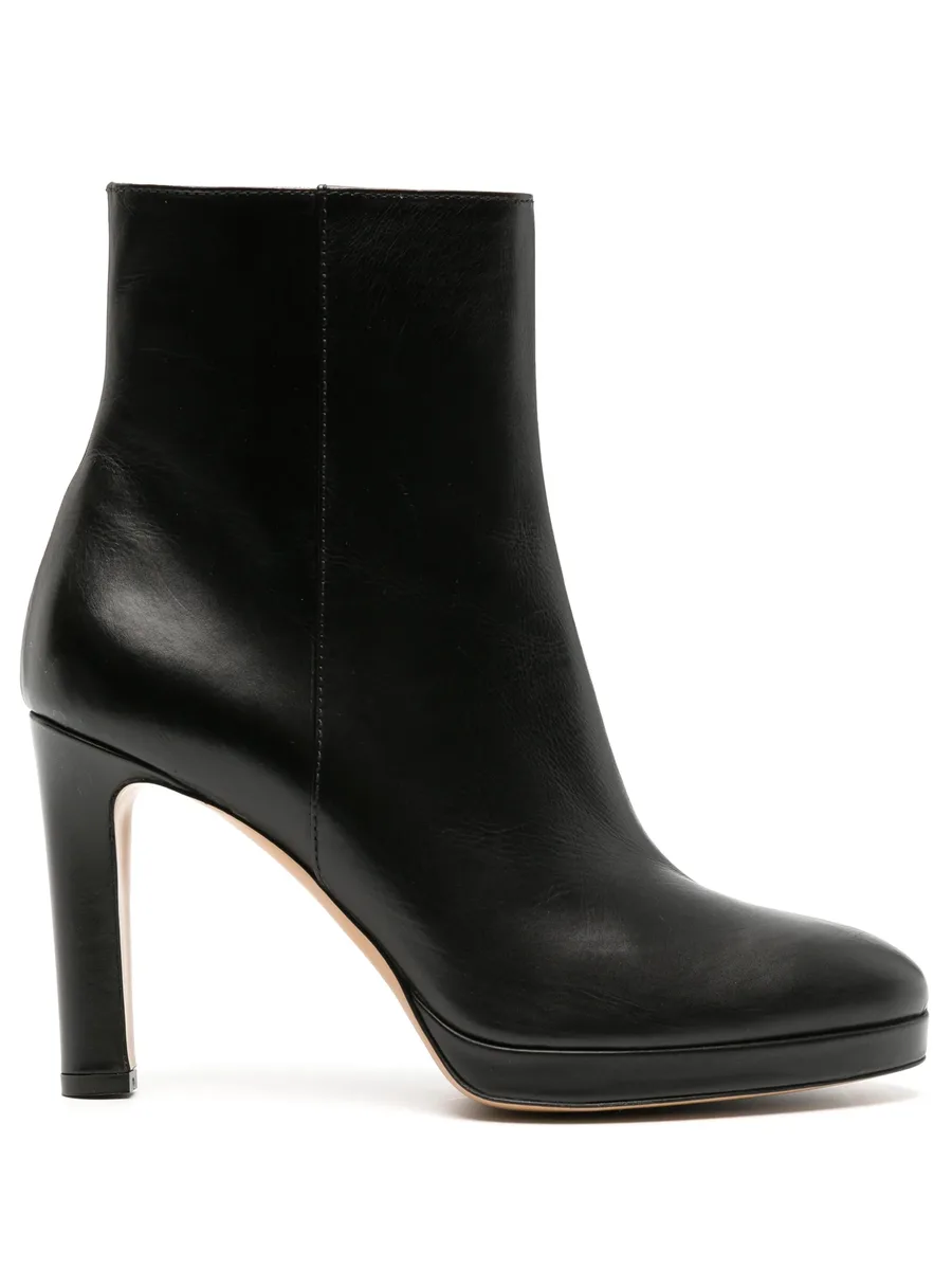 Charlotte leather ankle boots 1