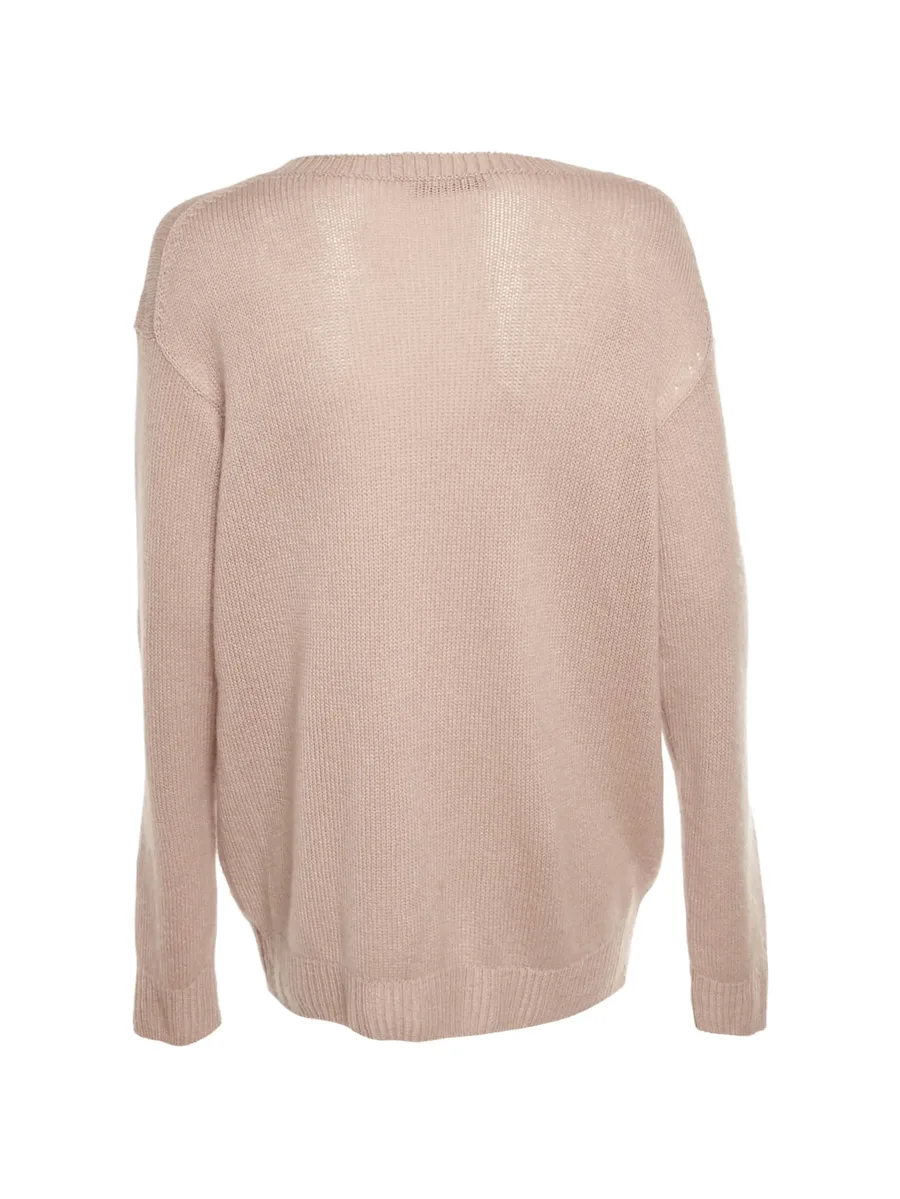 V-neck cashmere sweater 4
