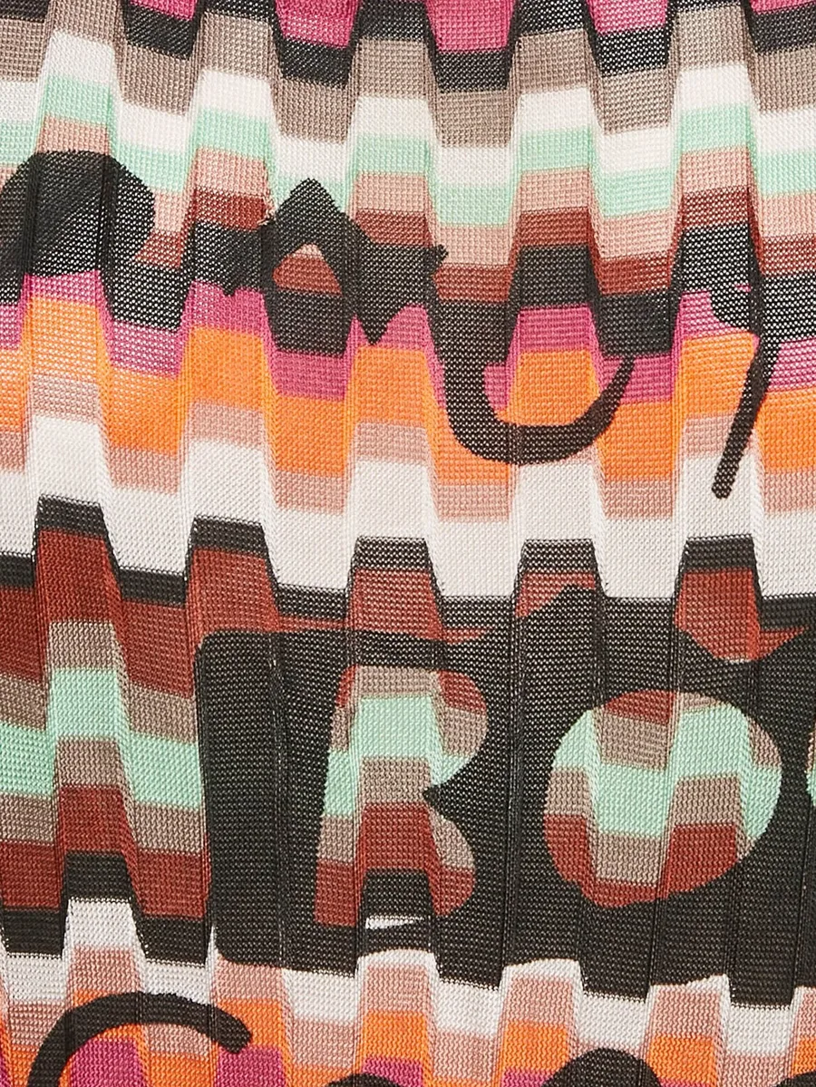 zigzag-pattern knit top 6