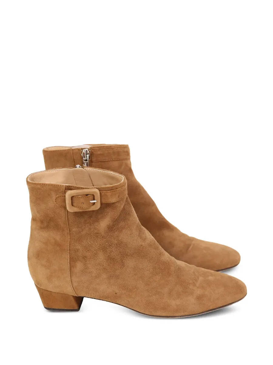 buckle-detail ankle boots 1