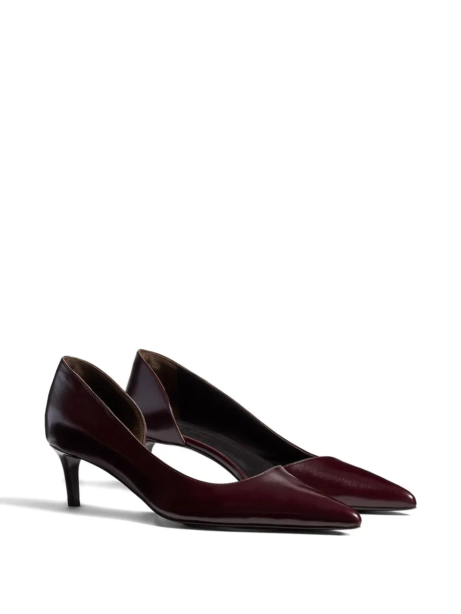 pointed toe kitten heel pumps 3