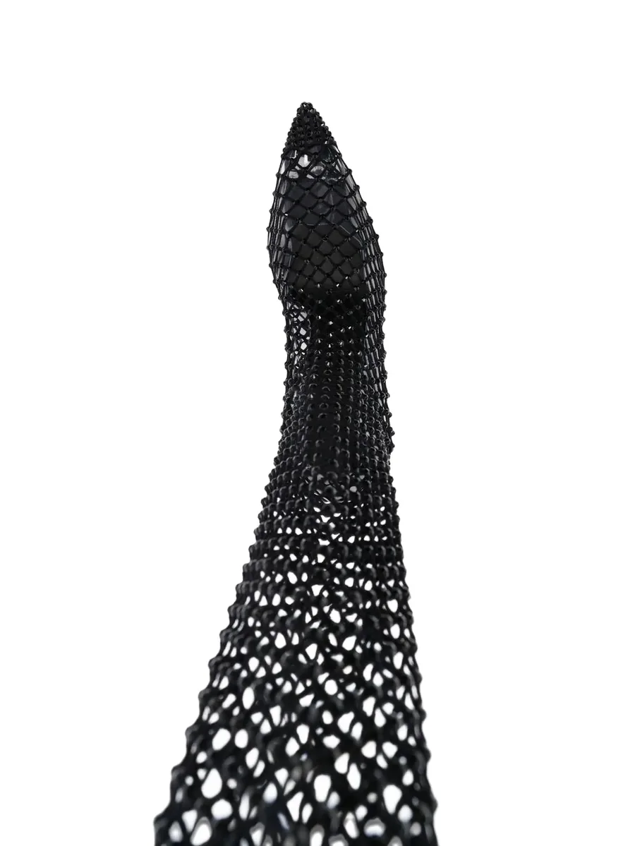 Gilda fishnet thigh-high boots 6
