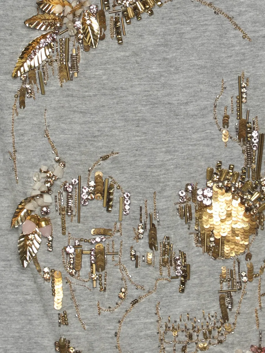 skull-motif embellished tank top 6