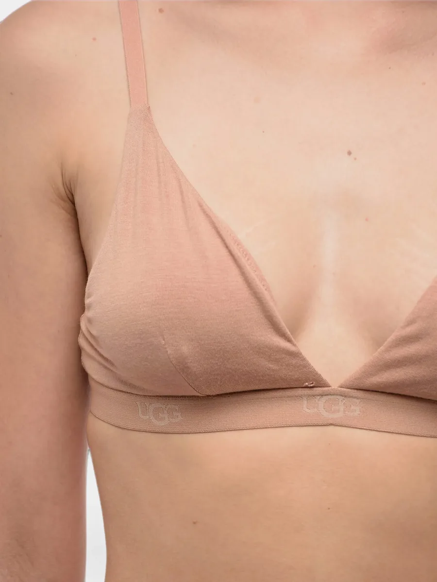 Francis logo-band triangle bra 3