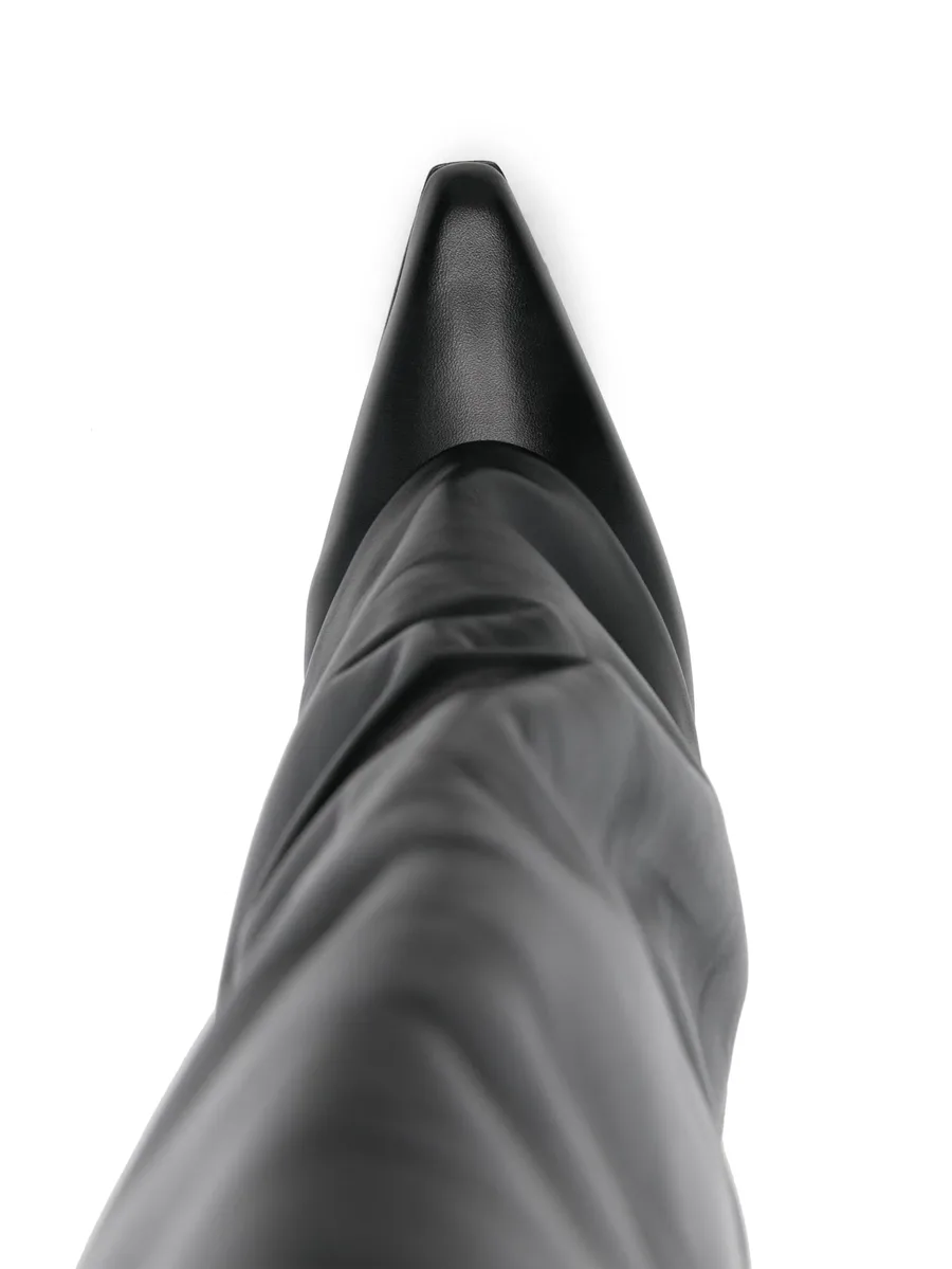 90mm leather boots 7