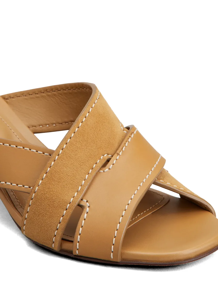 cross-strap sandals 10