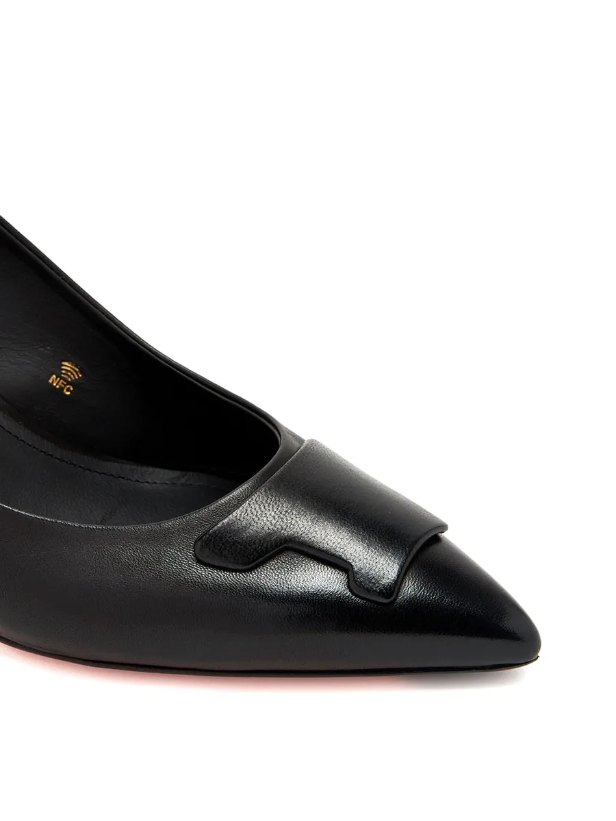 65mm slingback leather pumps 5