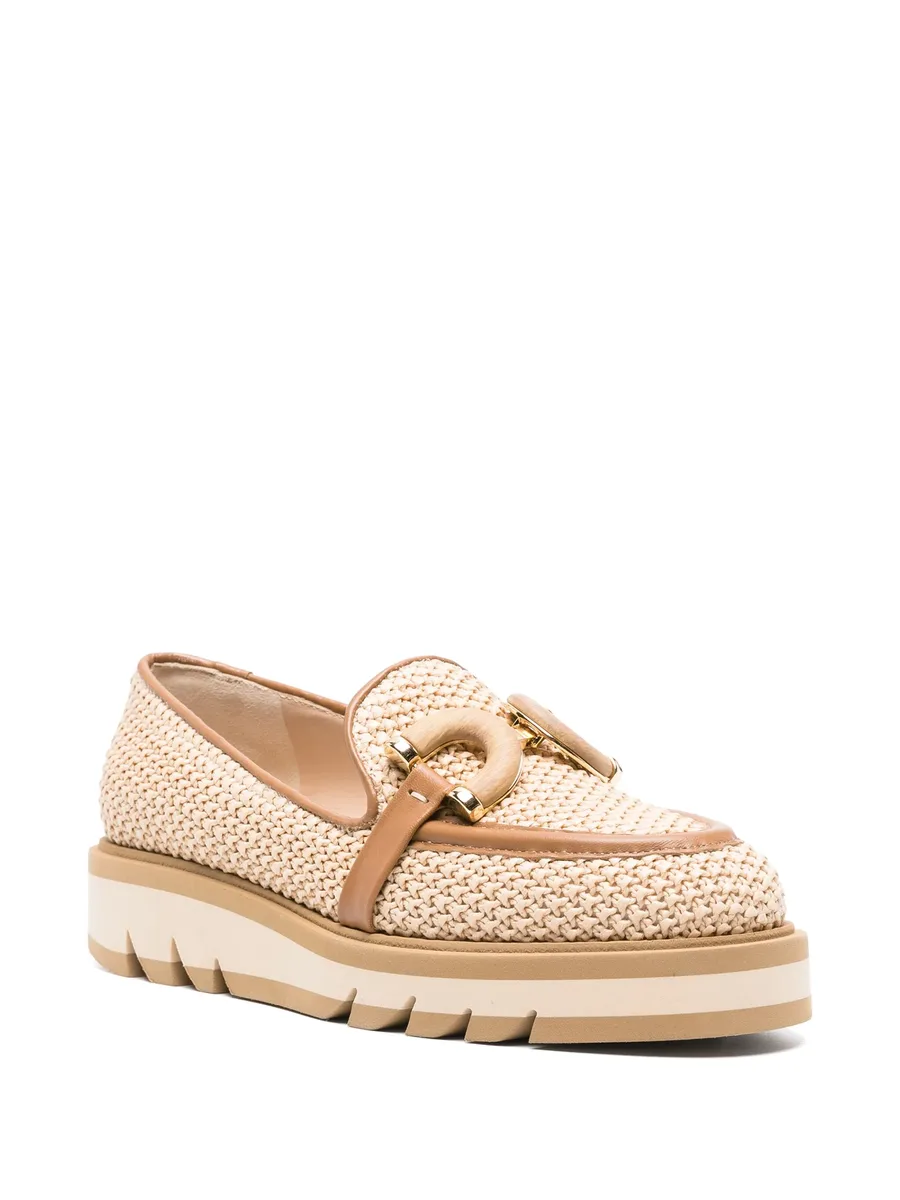 Ginevra woven loafers 3