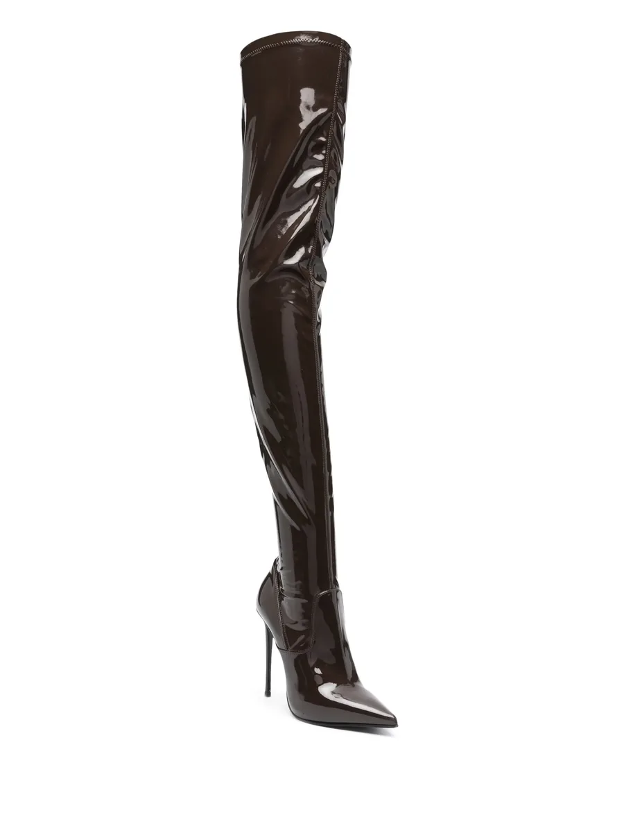 Eva 120mm thigh-high boots 3