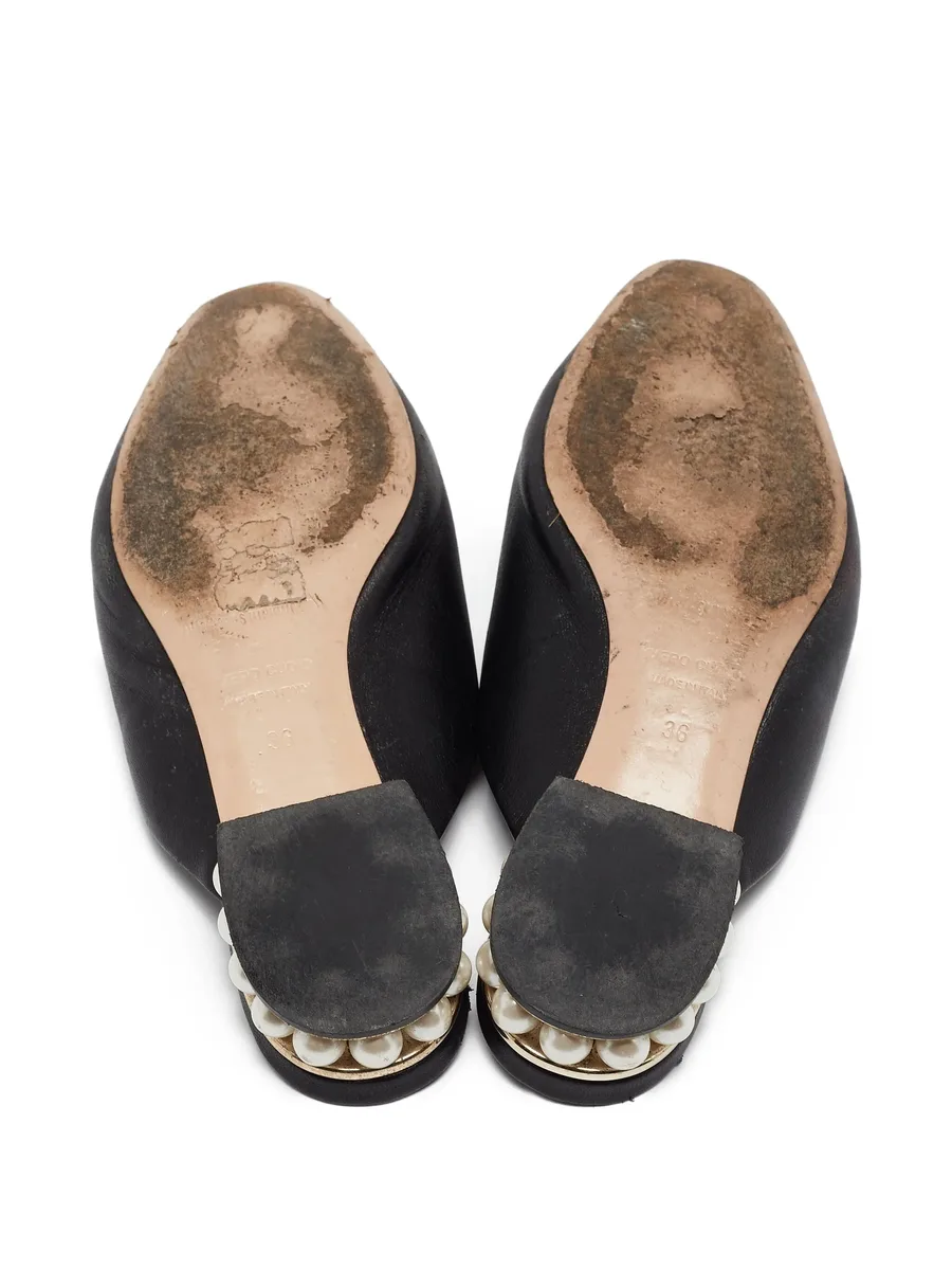 мюли Casati pre-owned с искусственным жемчугом 14
