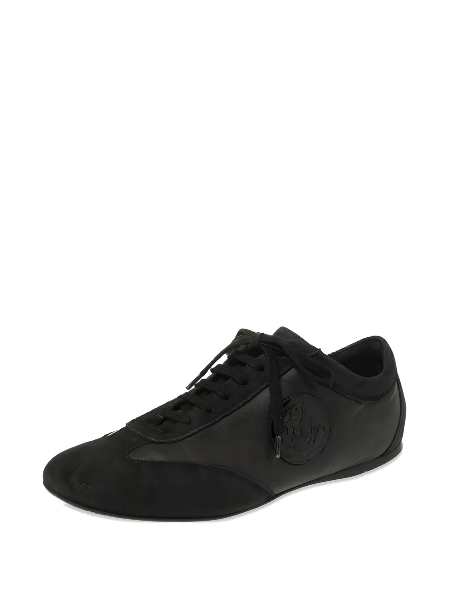 Medusa Head leather sneakers 4