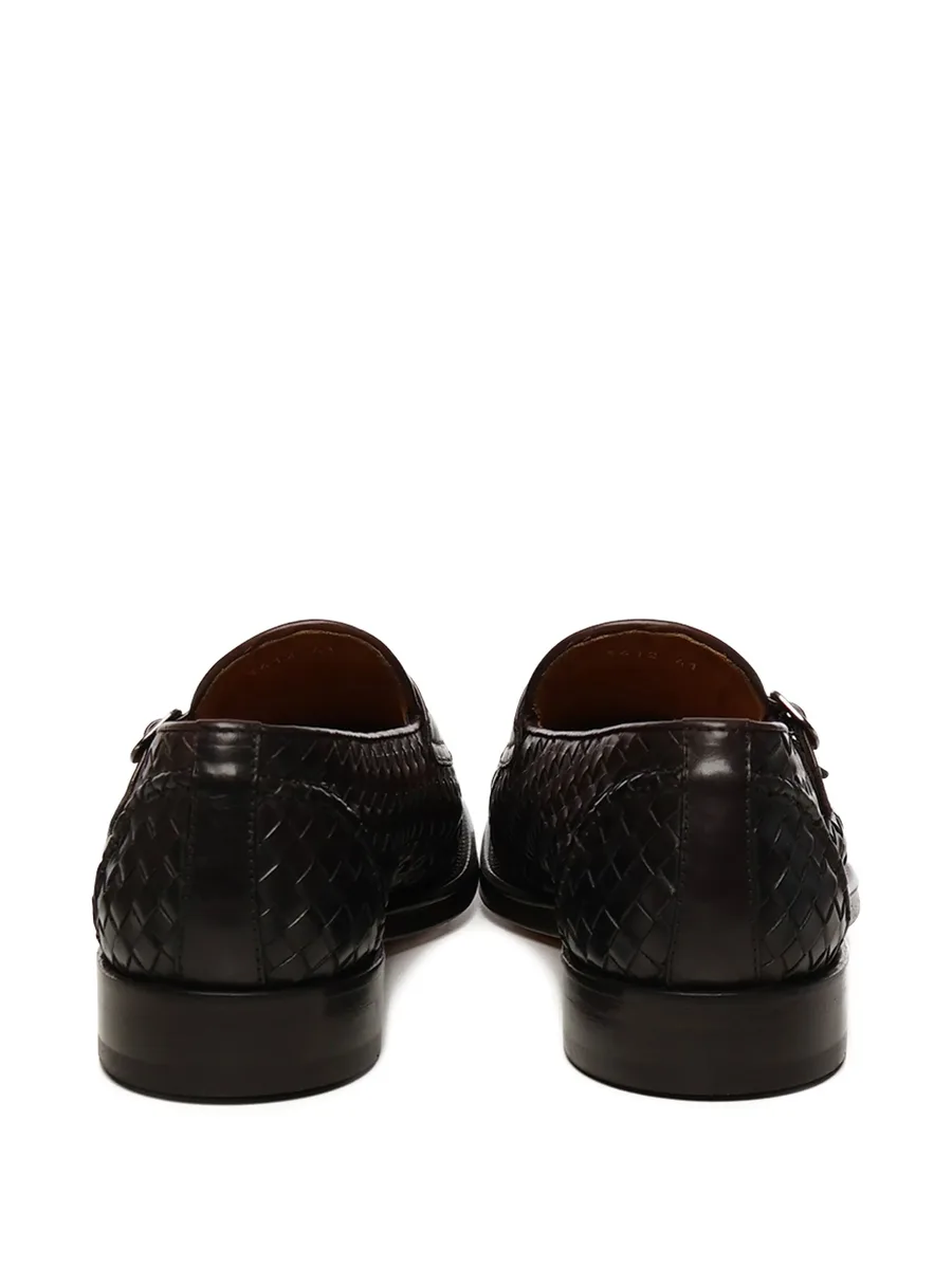 woven leather monk shoes 5