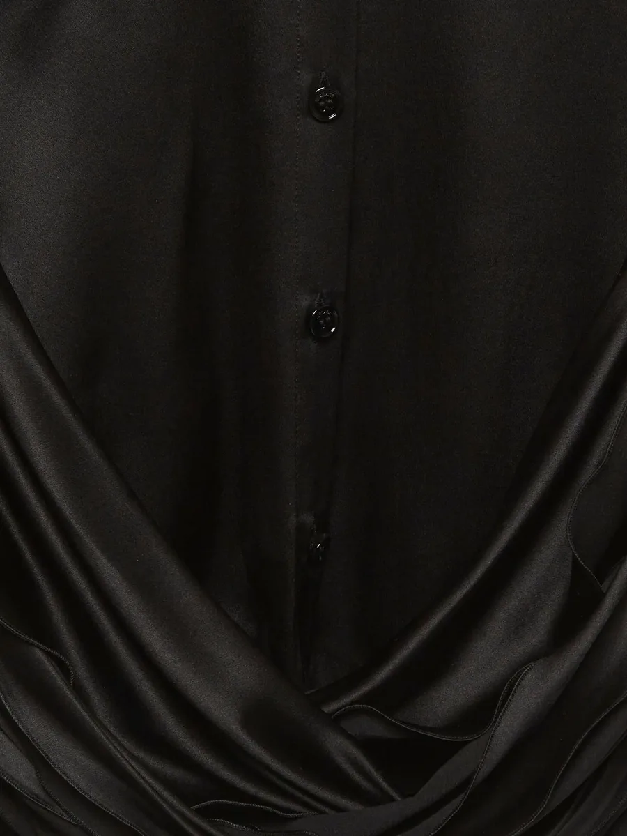 draped cropped shirt 5