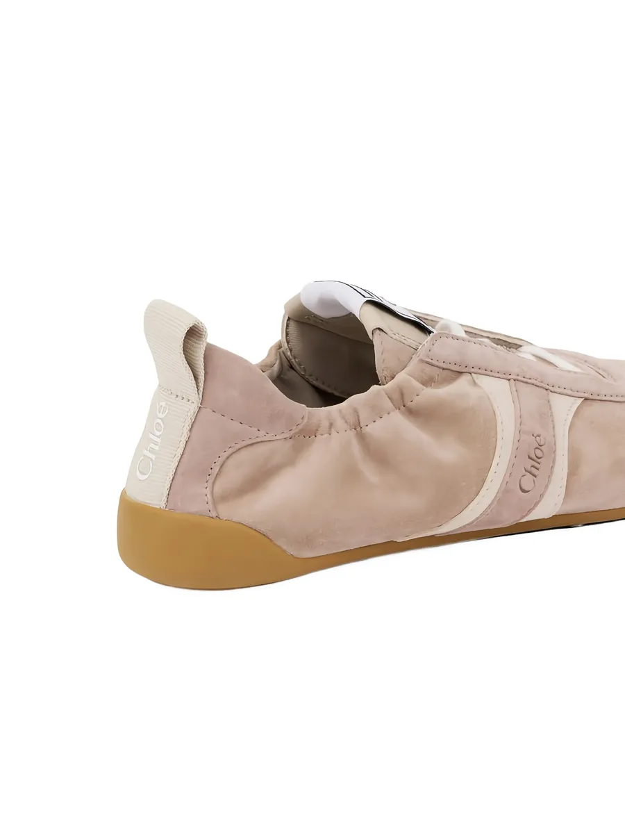 Kick panelled sneakers 10