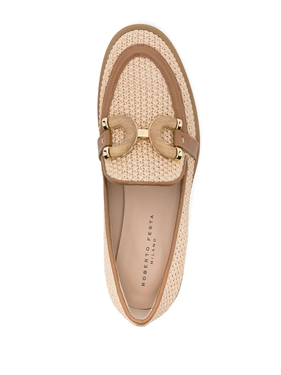 Ginevra woven loafers 7