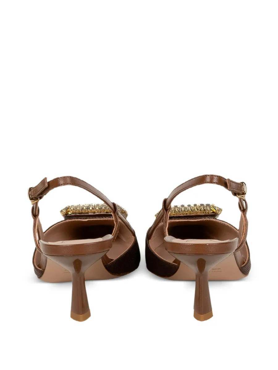 embellished heeled pumps 5