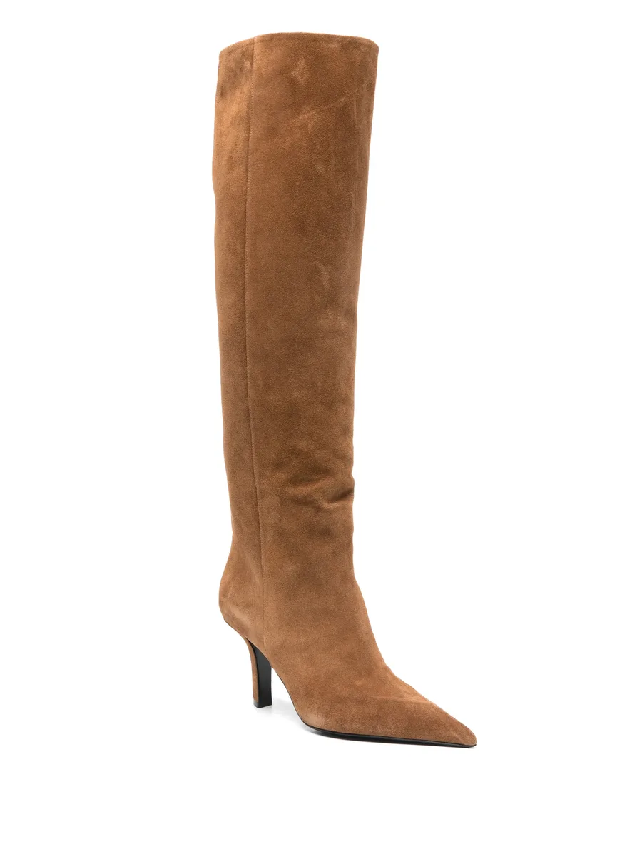 Brenda 80 calf suede knee-high boot 80mm 3