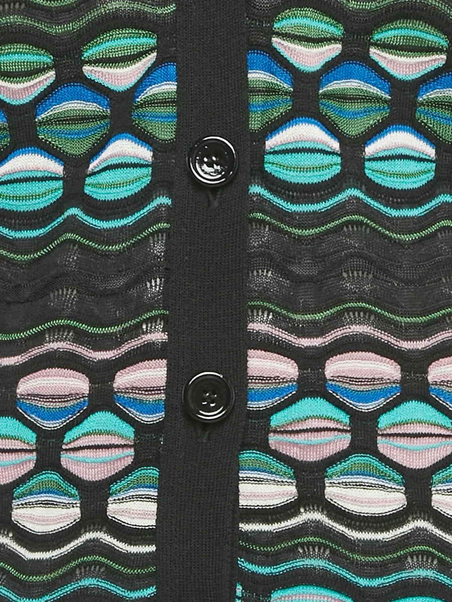 mosaic button cardi-coat 5