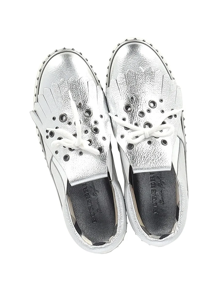 Kiltie fringe detail slip-on sneakers 6