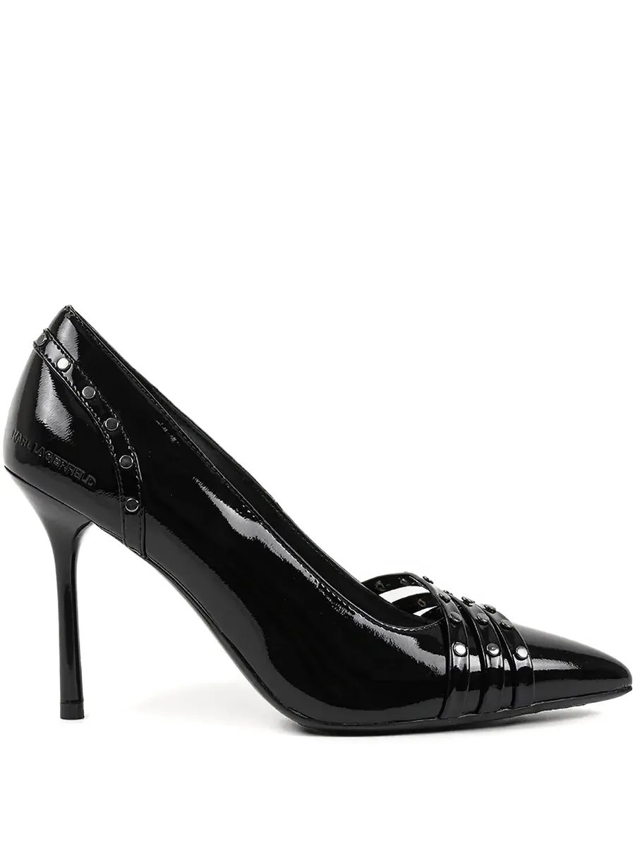 105mm Sarabande studded pointed pumps 2