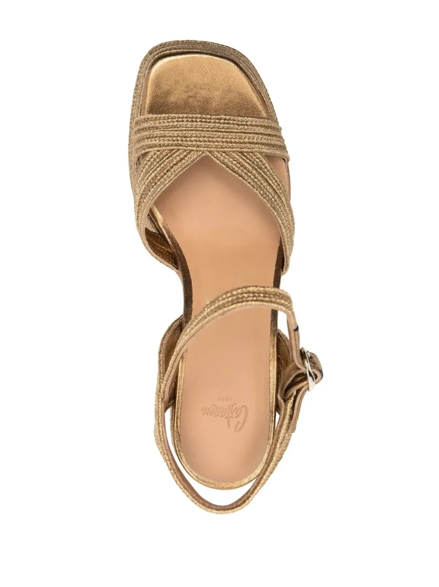 100mm platform sandals 7